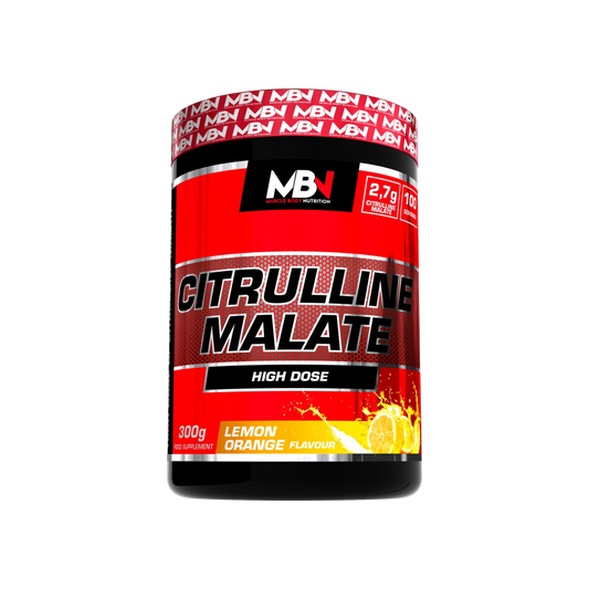 MBN Citrulline Malate 2:1 - High Dose Pre-Workout - Ondersteunt Uithoudingsvermogen & Pomp